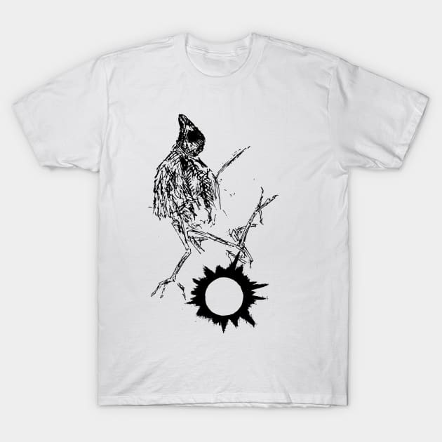 Little Bird (black) T-Shirt by Fjordly